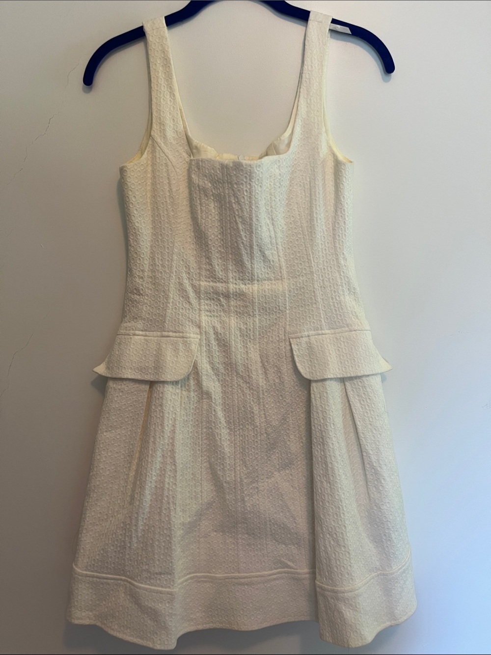 Classic Cream Sleeveless A-Line Dress Nanette Lepore